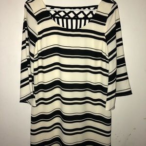 Black and White Dress